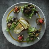 Stuffed Brie with Chanterelles and Figs