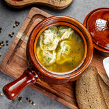 Homemade Soup with Dumplings